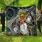 NAIDOC 50 Years of Deadly Personalised Quilt Aboriginal Dot Art