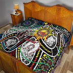 NAIDOC 50 Years of Deadly Personalised Quilt Aboriginal Dot Art