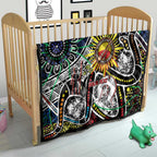 NAIDOC 50 Years of Deadly Personalised Quilt Aboriginal Dot Art