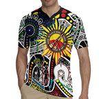 NAIDOC 50 Years of Deadly Personalised Rugby Jersey Aboriginal Dot Art