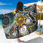 NAIDOC 50 Years of Deadly Personalised Sarong Aboriginal Dot Art