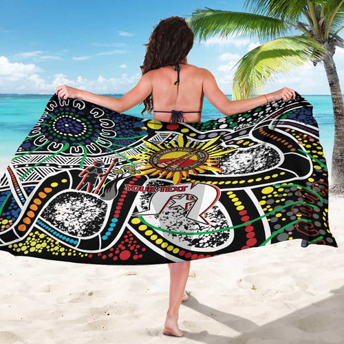 NAIDOC 50 Years of Deadly Personalised Sarong Aboriginal Dot Art