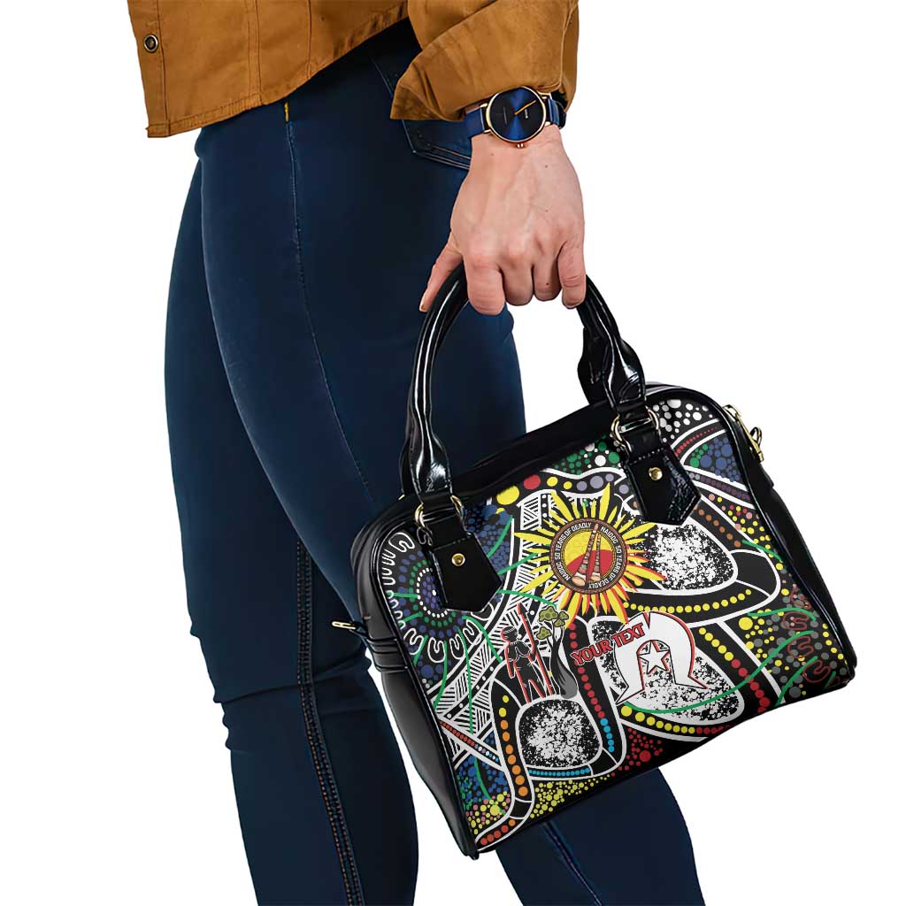 NAIDOC 50 Years of Deadly Personalised Shoulder Handbag Aboriginal Dot Art
