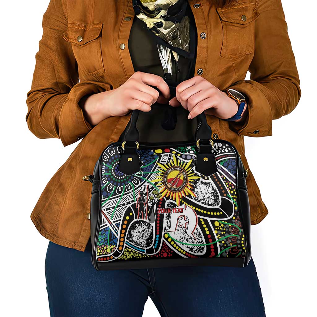 NAIDOC 50 Years of Deadly Personalised Shoulder Handbag Aboriginal Dot Art