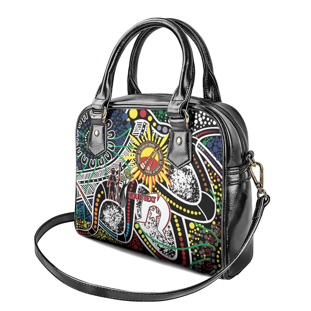 NAIDOC 50 Years of Deadly Personalised Shoulder Handbag Aboriginal Dot Art