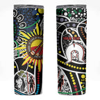 NAIDOC 50 Years of Deadly Personalised Skinny Tumbler Aboriginal Dot Art