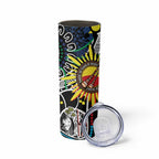 NAIDOC 50 Years of Deadly Personalised Skinny Tumbler Aboriginal Dot Art