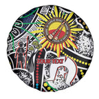 NAIDOC 50 Years of Deadly Personalised Spare Tire Cover Aboriginal Dot Art
