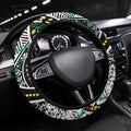 NAIDOC 50 Years of Deadly Steering Wheel Cover Aboriginal Dot Art