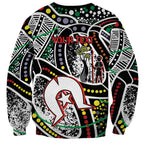 NAIDOC 50 Years of Deadly Personalised Sweatshirt Aboriginal Dot Art
