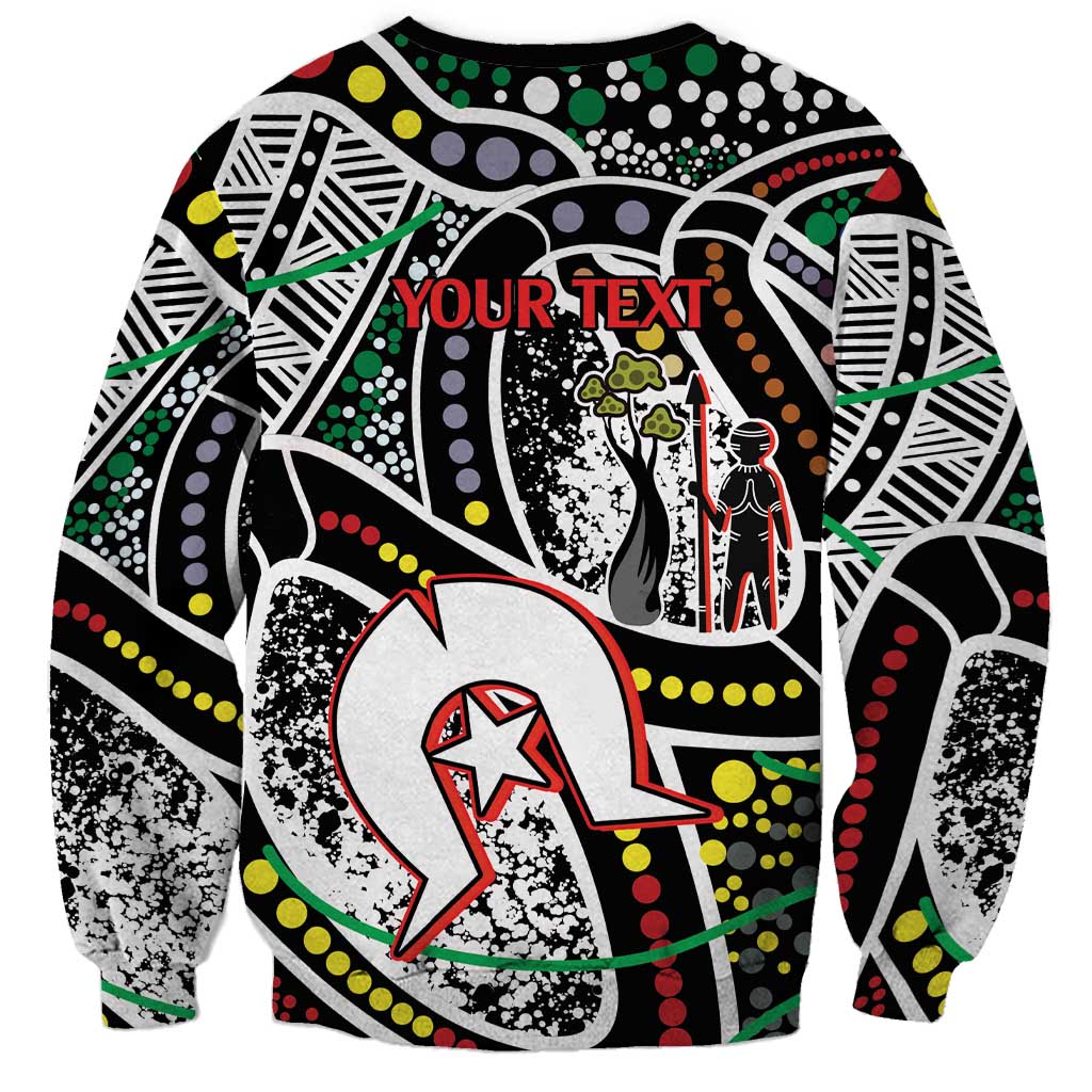 NAIDOC 50 Years of Deadly Personalised Sweatshirt Aboriginal Dot Art