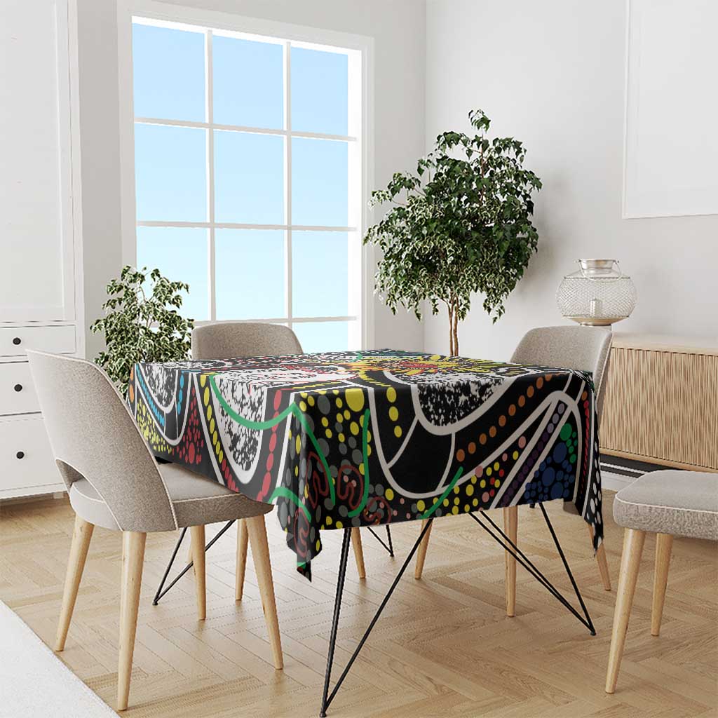 NAIDOC 50 Years of Deadly Personalised Tablecloth Aboriginal Dot Art