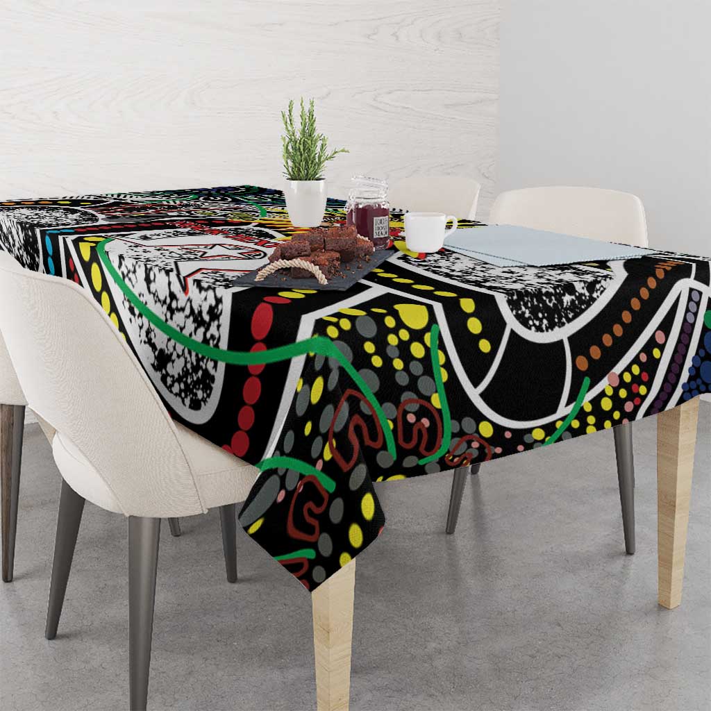 NAIDOC 50 Years of Deadly Personalised Tablecloth Aboriginal Dot Art