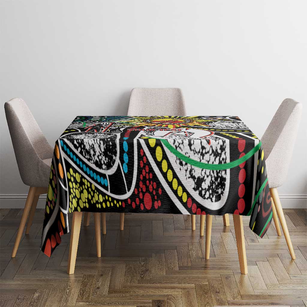 NAIDOC 50 Years of Deadly Personalised Tablecloth Aboriginal Dot Art