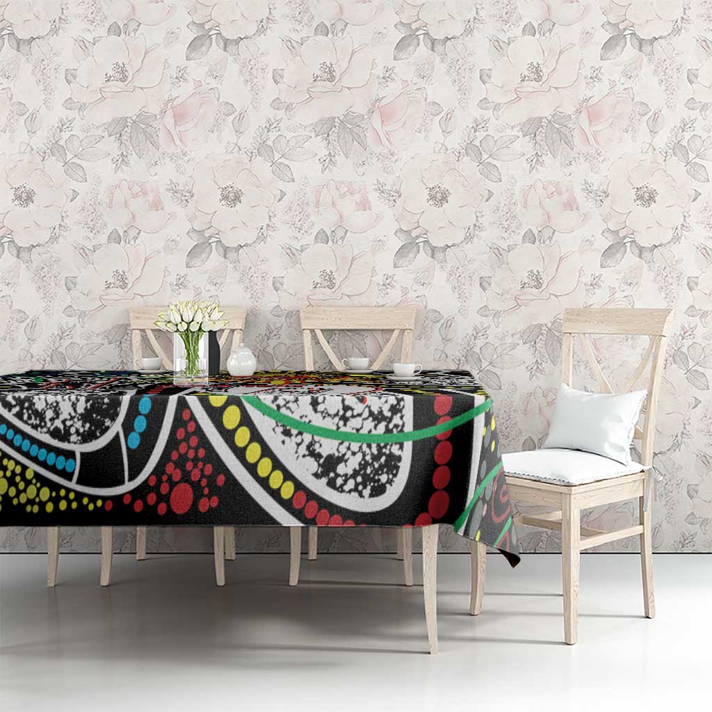 NAIDOC 50 Years of Deadly Personalised Tablecloth Aboriginal Dot Art