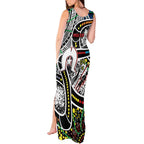 NAIDOC 50 Years of Deadly Personalised Tank Maxi Dress Aboriginal Dot Art