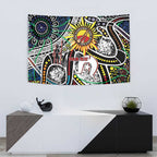 NAIDOC 50 Years of Deadly Personalised Tapestry Aboriginal Dot Art