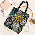 NAIDOC 50 Years of Deadly Personalised Tote Bag Aboriginal Dot Art
