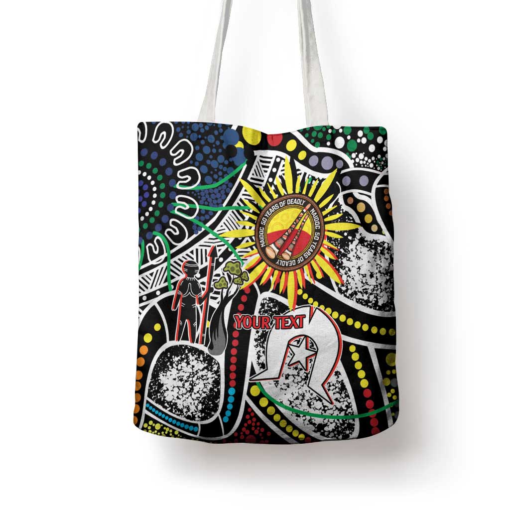 NAIDOC 50 Years of Deadly Personalised Tote Bag Aboriginal Dot Art