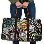 NAIDOC 50 Years of Deadly Personalised Travel Bag Aboriginal Dot Art