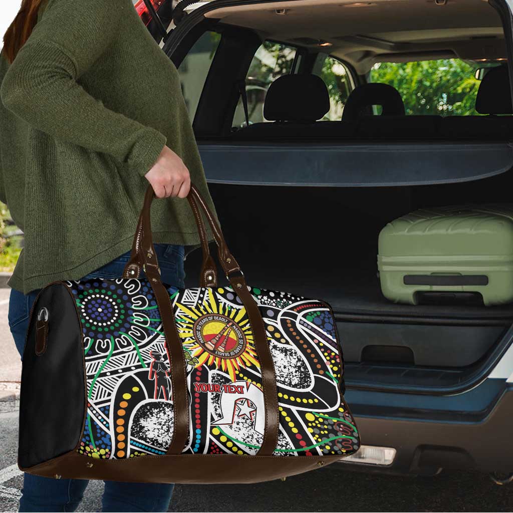 NAIDOC 50 Years of Deadly Personalised Travel Bag Aboriginal Dot Art
