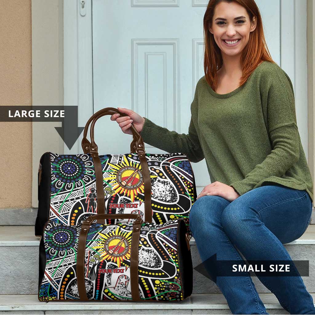 NAIDOC 50 Years of Deadly Personalised Travel Bag Aboriginal Dot Art