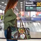 NAIDOC 50 Years of Deadly Personalised Travel Bag Aboriginal Dot Art