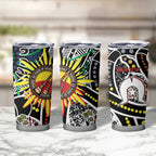 NAIDOC 50 Years of Deadly Personalised Tumbler Cup Aboriginal Dot Art
