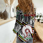 NAIDOC 50 Years of Deadly Personalised Women Casual Shirt Aboriginal Dot Art