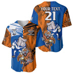 Custom Bulldogs and Tigers Baseball Jersey Rugby Mascot With Sporty Style