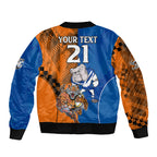 Custom Bulldogs and Tigers Bomber Jacket Rugby Mascot With Sporty Style