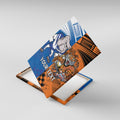 Custom Bulldogs and Tigers Canvas Wall Art Rugby Mascot With Sporty Style