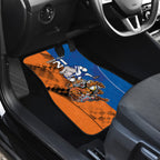 Custom Bulldogs and Tigers Car Mats Rugby Mascot With Sporty Style