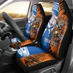 Custom Bulldogs and Tigers Car Seat Cover Rugby Mascot With Sporty Style