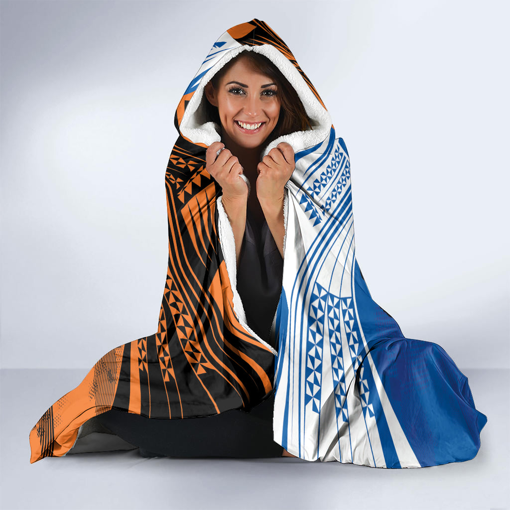Custom Bulldogs and Tigers Hooded Blanket Rugby Mascot With Sporty Style