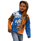 Custom Bulldogs and Tigers Kid Hoodie Rugby Mascot With Sporty Style