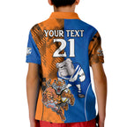 Custom Bulldogs and Tigers Kid Polo Shirt Rugby Mascot With Sporty Style