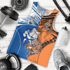 Custom Bulldogs and Tigers Men Tank Top Rugby Mascot With Sporty Style