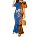 Custom Bulldogs and Tigers Mermaid Dress Rugby Mascot With Sporty Style