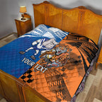 Custom Bulldogs and Tigers Quilt Rugby Mascot With Sporty Style