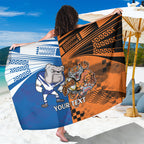 Custom Bulldogs and Tigers Sarong Rugby Mascot With Sporty Style