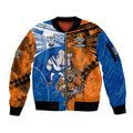 Custom Bulldogs and Tigers Sleeve Zip Bomber Jacket Rugby Mascot With Sporty Style