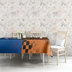 Custom Bulldogs and Tigers Tablecloth Rugby Mascot With Sporty Style