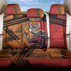 Custom Dragons and Tigers Back Car Seat Cover Rugby Mascot With Sporty Style