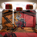 Custom Dragons and Tigers Back Car Seat Cover Rugby Mascot With Sporty Style