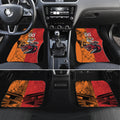 Custom Dragons and Tigers Car Mats Rugby Mascot With Sporty Style
