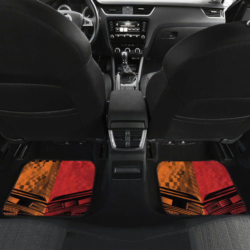 Custom Dragons and Tigers Car Mats Rugby Mascot With Sporty Style