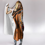 Custom Dragons and Tigers Hooded Blanket Rugby Mascot With Sporty Style