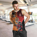 Custom Dragons and Tigers Men Tank Top Rugby Mascot With Sporty Style