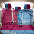 Custom New South Wales and Queensland Back Car Seat Cover Rugby Mascot With Sporty Style